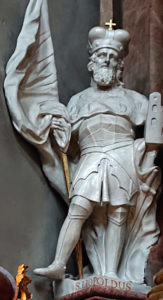 Statue in der Peterskirche in Wien - www.wien-erleben.com