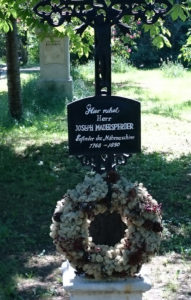 Friedhof St. Marx - Grab von Joseph Madersperger, Erfinder der Nähmaschine - www.wien-erleben.com