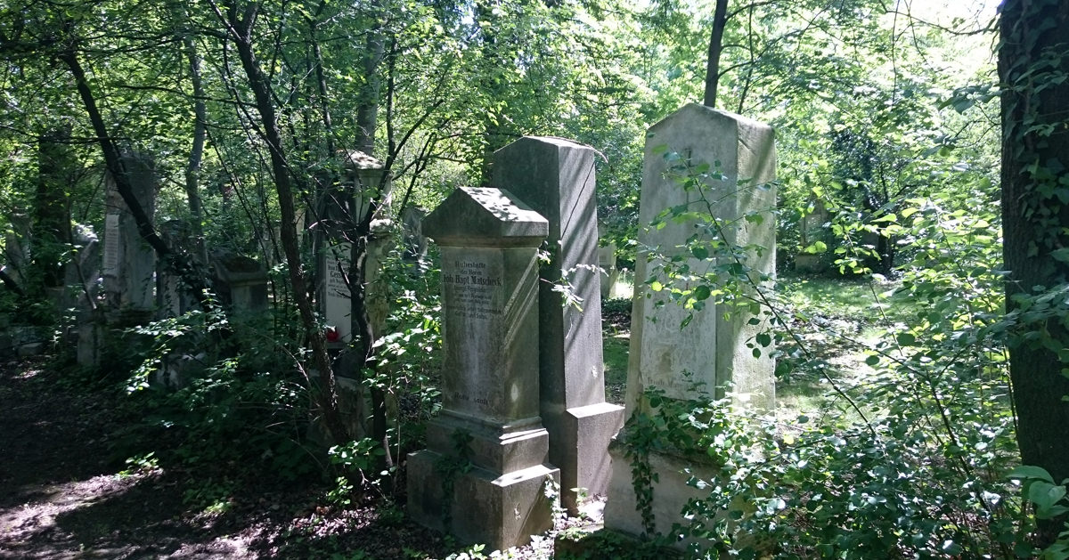 St. Marxer Friedhof - verwilderte Gräber 2 - www.wien-erleben.com