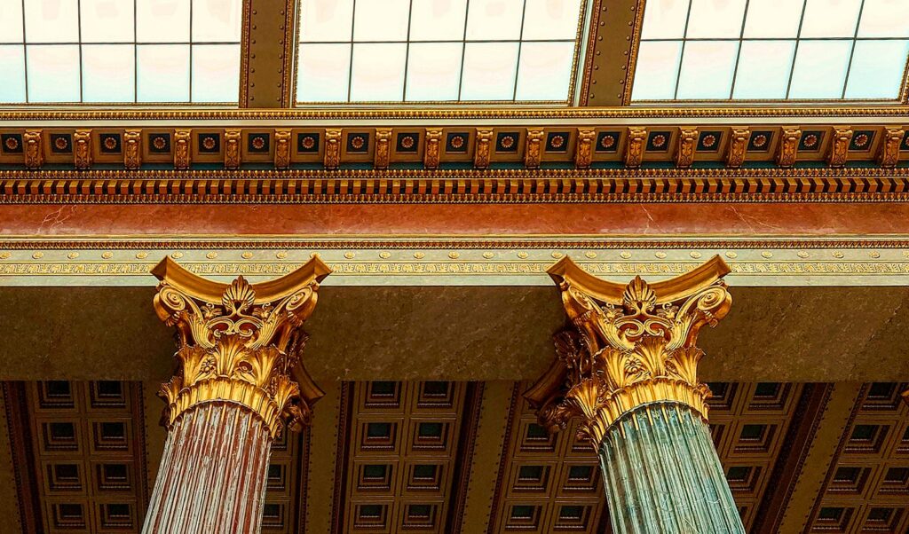 Parlament Wien - Halle Detail - www.wien-erleben.com