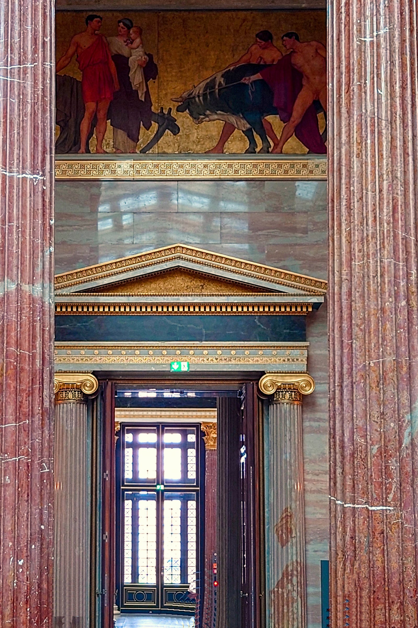 Parlament Wien - Tür zur Halle - www.wien-erleben.com