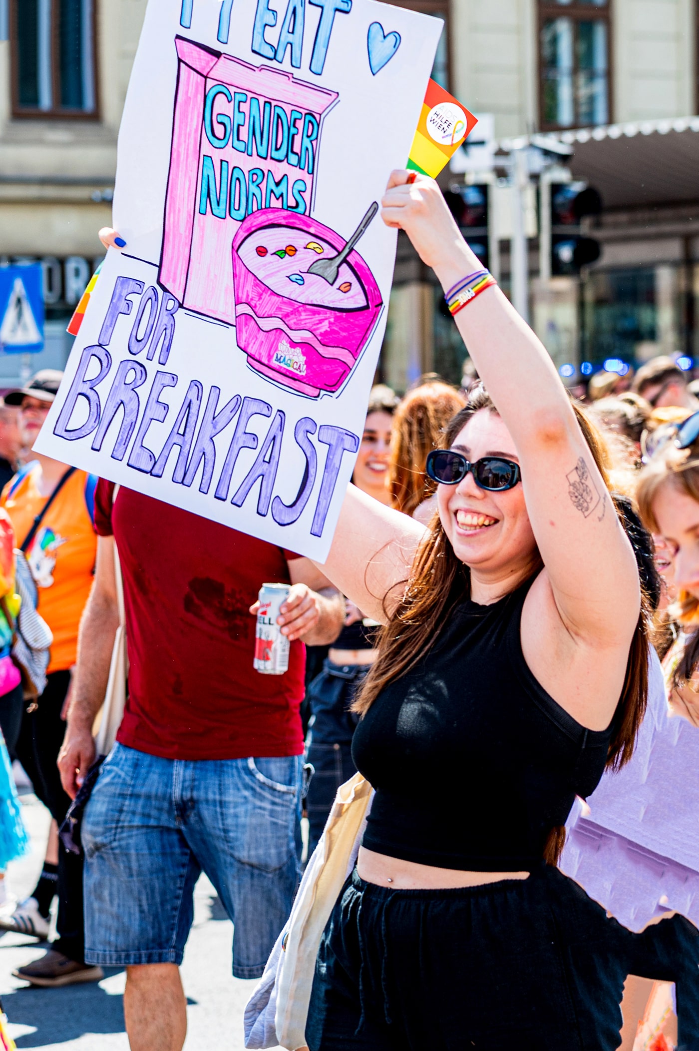 Pride Vienna - Bilder von der Regenbogenparade - www.wien-erleben.com - Bild Nr. 9