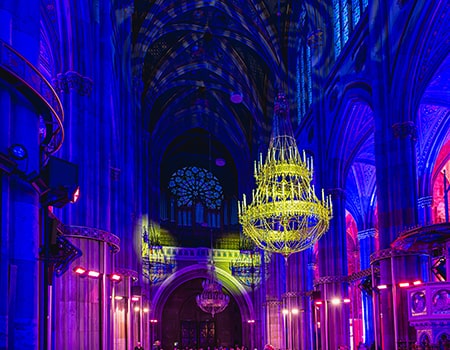 Bericht Votivkirche Wien - Lasershow "Loght of Creation" Bild 2 - www.wien-erleben.com