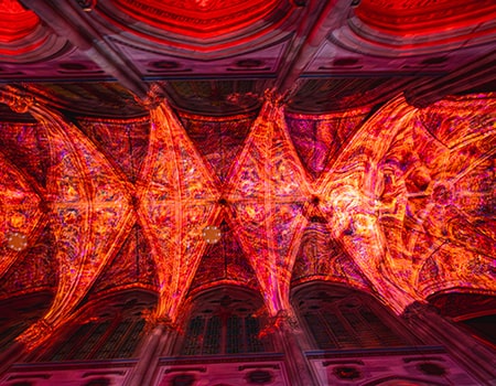 Bericht Votivkirche Wien - Lasershow "Loght of Creation" Bild 3 - www.wien-erleben.com